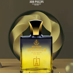 JOHN PHILLIPS Set Of 2 Black 50 ml & Sparkle 100 ml Long Lasting Eau De Parfum image 3