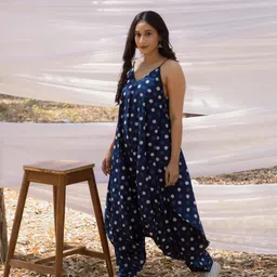 Mera Rang Printed Culotte Jumpsuit image 5