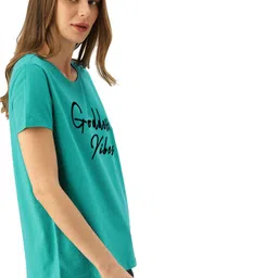Trends Tower Typography Printed Round Neck T-shirt image 3