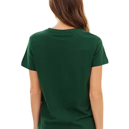 Trends Tower Typography Printed Casual Cotton T-shirt image 3