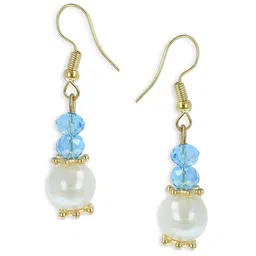 AKSHARA Girls Gold-Plated Stone-Studded & Beaded Jewellery Set image 3