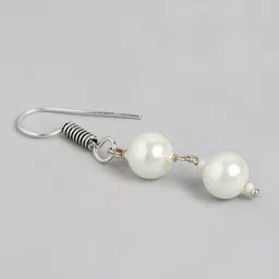 Anouk Silver-Plated Pearls-Studded Layered Jewellery Set image 4