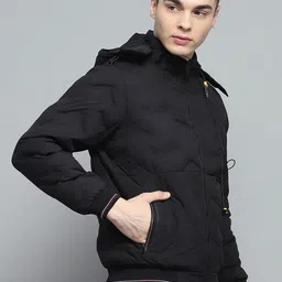 Monte Carlo Men Hooded Solid Casual Lightweight Puffer Jacket image 5