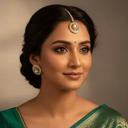 adivashine Alloy Brass Silver Jewel Set image 3