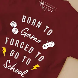 BE AWARA Infant Kids Typography Printed Cotton T-shirt image 2