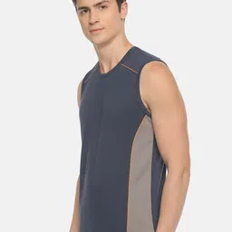 Macroman M-Series Sleeveless Cotton Sports T-shirt image 4