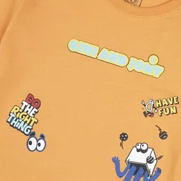 Gini and Jony Boys Printed Raw Edge T-shirt image 3