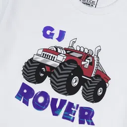 Gini and Jony Boys Printed Raw Edge T-shirt image 2