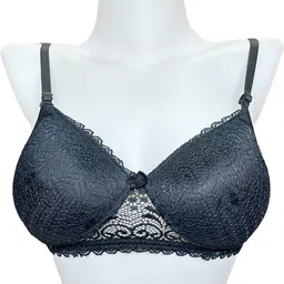 missway Pack of 2 Women Full Coverage Lightly Padded Bra image 2