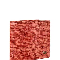 CALFNERO Textured RFID Leather Two Fold Wallet image 5