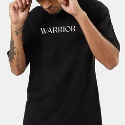 Mad Over Print Typographical Printed Oversized Cotton T-shirt image 3