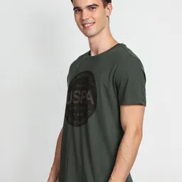 U.S. Polo Assn. Denim Co. Men Typography Pure Cotton T-shirt image 4