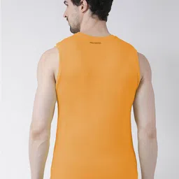 Friskers Pack Of 2 Graphic Printed Sleeveless Slim Fit Pure Cotton T-shirts image 3