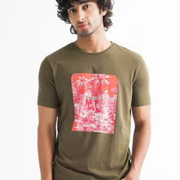 RARE RABBIT Men Rings-4 Slim Fit Solid Polo Collar T-Shirt-picture-17
