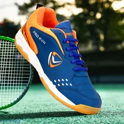 pro kvh 2.0 Memory Foam Badminton Shoes for Men | Non-Marking Gum Sole Shoes Badminton Shoes For Men image 2