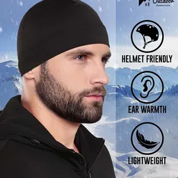 bismaadh Solid Skull Cap image 2