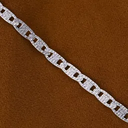 Clara Men Sterling Silver Link Bracelet image 3