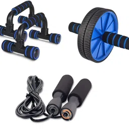livox HOME ZIM SET -AB ROLLER AND PUSH UP BAR WITH SKIPPING ROPE Fitness Accessory Kit Kit-picture-28