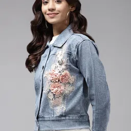 BAESD Washed Denim Jacket image 5