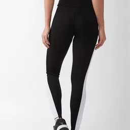 Masch Sports Women Colourblocked Dry-Fit Ankle-Length Tights image 5