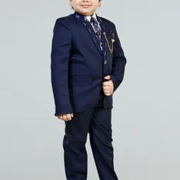 BT DEZINES Boys Single-Breasted Five-Piece Party Suits image 5