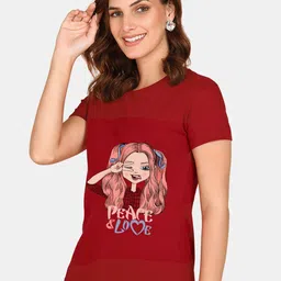 Wyld Sprog Graphic Printed Pure Cotton Regular Fit T-shirt image 5