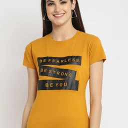 Fabflee Pack Of 3 Typography Printed Cotton T-shirt image 5