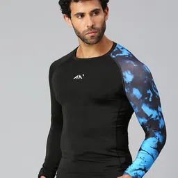 AESTHETIC NATION Men Dri-FIT Pockets Compression T-shirt image 3