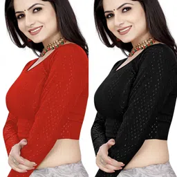 scube designs Round Neck Women Blouse-picture-28