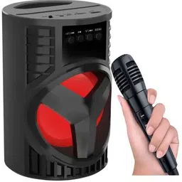 RECTITUDE Bluetooth Speaker Changing Disco Light, Mobile Holding Space, AUX, FM 6 W Bluetooth Speaker-picture-18