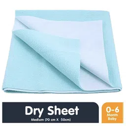 Moms Home Kids Set Of 2 Solid Waterproof Protector Dry Sheet image 3