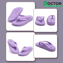 doctor health super soft Newly Launch | Classic Ultra Soft | Cushion | Comfortable|Premium|Stylish|Trendy Women Flip Flops image 3