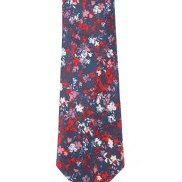 Alvaro Castagnino Men Navy blue & Red Printed Accessory Gift Set image 4