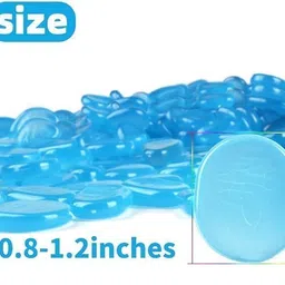 vinsh enterprise VE - 4914 Regular Oval Plastic Pebbles image 2