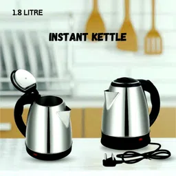 viksenterprise Electric Kettle 2 Liter with Stainless Steel Body & Hot Water Kettle D34 Electric Kettle image 4