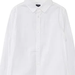 KIABI Boys Spread Collar Long Sleeves Cotton Regular Fit Casual Shirt image 3