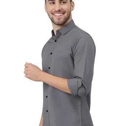 KHUSHI CREATION Original Spread Collar Cotton Casual Shirt image 3