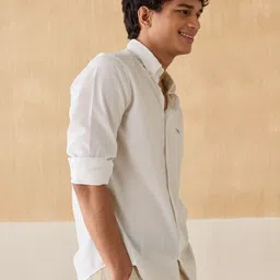 Andamen Premium Button-Down Collar Long Sleeves Cotton Casual Shirt image 3