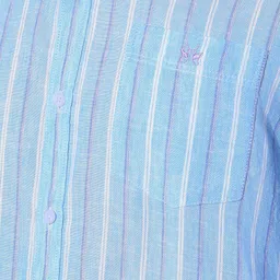 Crimsoune Club Classic Slim Fit Vertical Striped Casual Shirt image 3