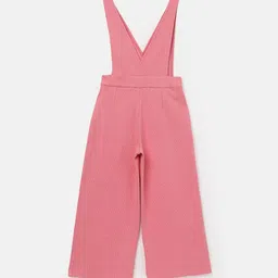 United Colors of Benetton Girls V-Neck Dungaree With T-Shirt image 2