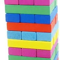 morel WOODEN COLORFUL BUILDING BLOCK WITH DICE-picture-27