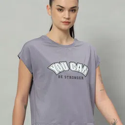 MKH Typography Printed Extended Sleeves Dri-FIT Relaxed Fit T-shirt image 5