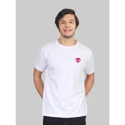 Greylongg Men Graphic Printed Round Neck T-shirt image 3