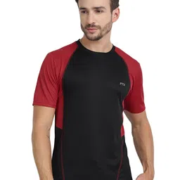 FTX Pack Of 3 Colourblocked Round Neck Dry-Fit Sports T-shirt image 3