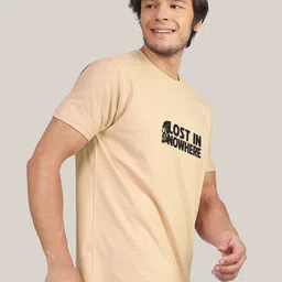 Greylongg Typography Printed T-shirt image 2