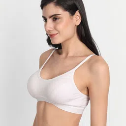Aimly Pack Of 2 Non-Padded Medium Coverage All Day Comfort Cotton Sports Bra image 5