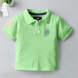 CODEZ Boys 2 Polo Collar Applique T-shirt image 3