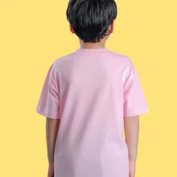 NUSYL Boys Typography Printed Oversized Round Neck T-shirt image 3