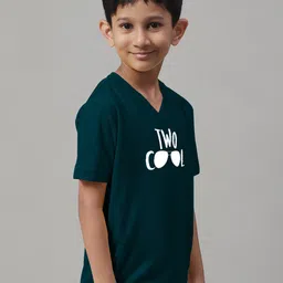 Friskers Boys Typography Printed Bio Wash T-shirt image 3