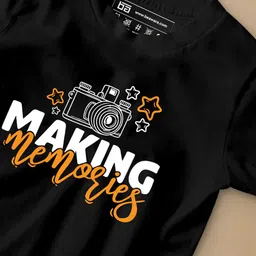 BE AWARA Infant Kids Typography Printed Cotton T-shirt image 2